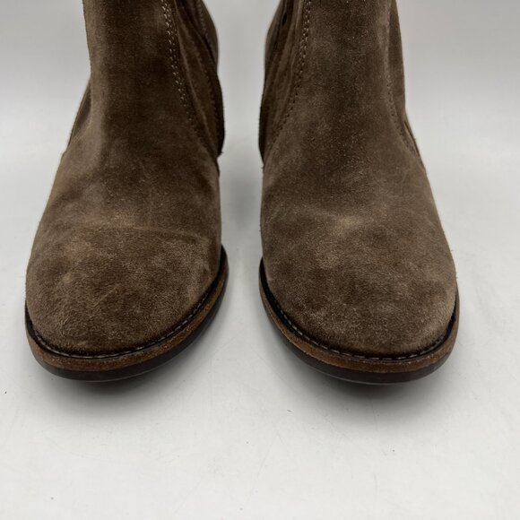 Paul Green Jax Suede Brown Booties Size 5.5 (US 8) - Picture 2 of 9